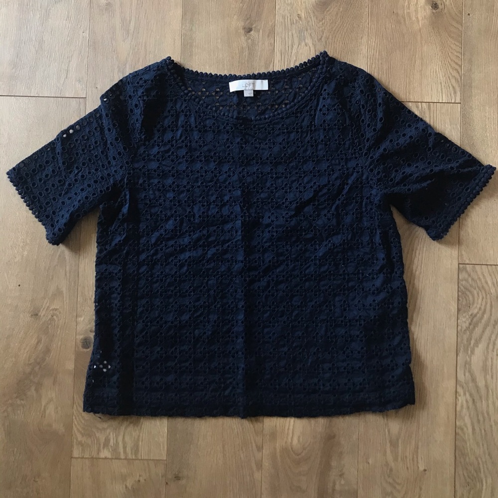 Ann Taylor Detailed Blouse